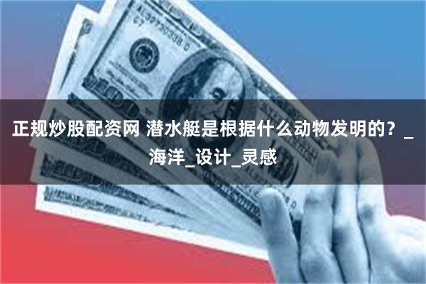 正规炒股配资网 潜水艇是根据什么动物发明的？_海洋_设计_灵感
